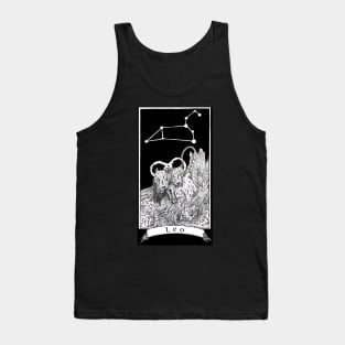 Leo - The Zodiac Retrograde Tank Top